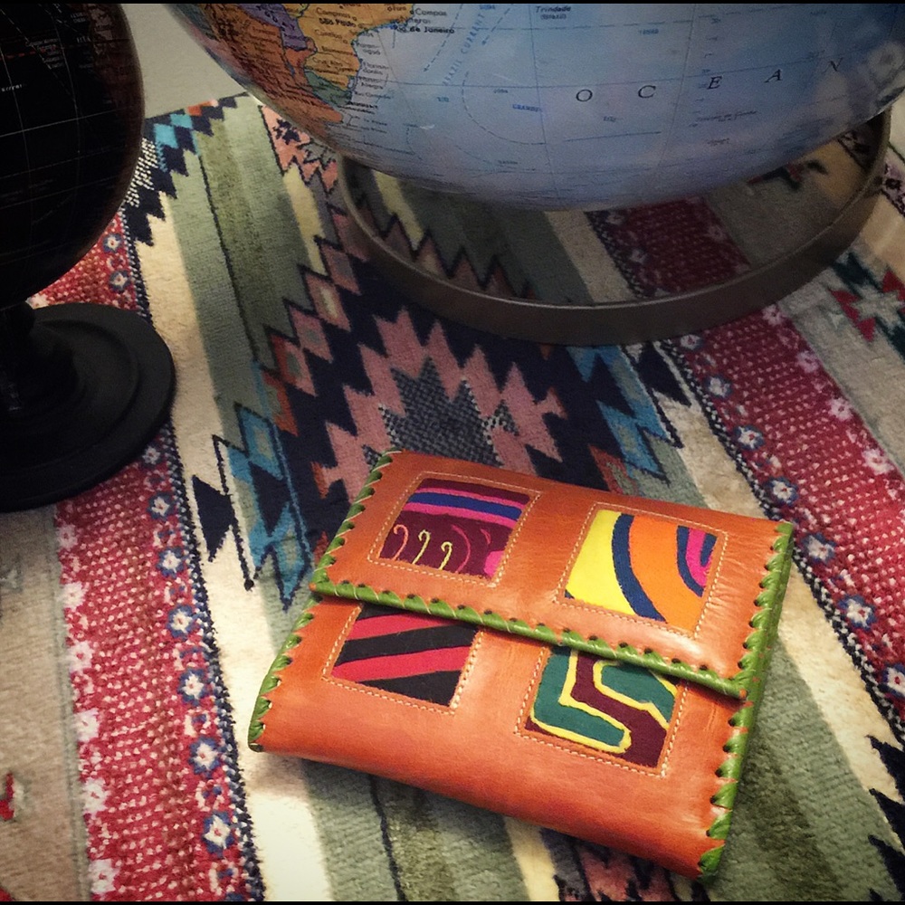 Boho Leather Wallet